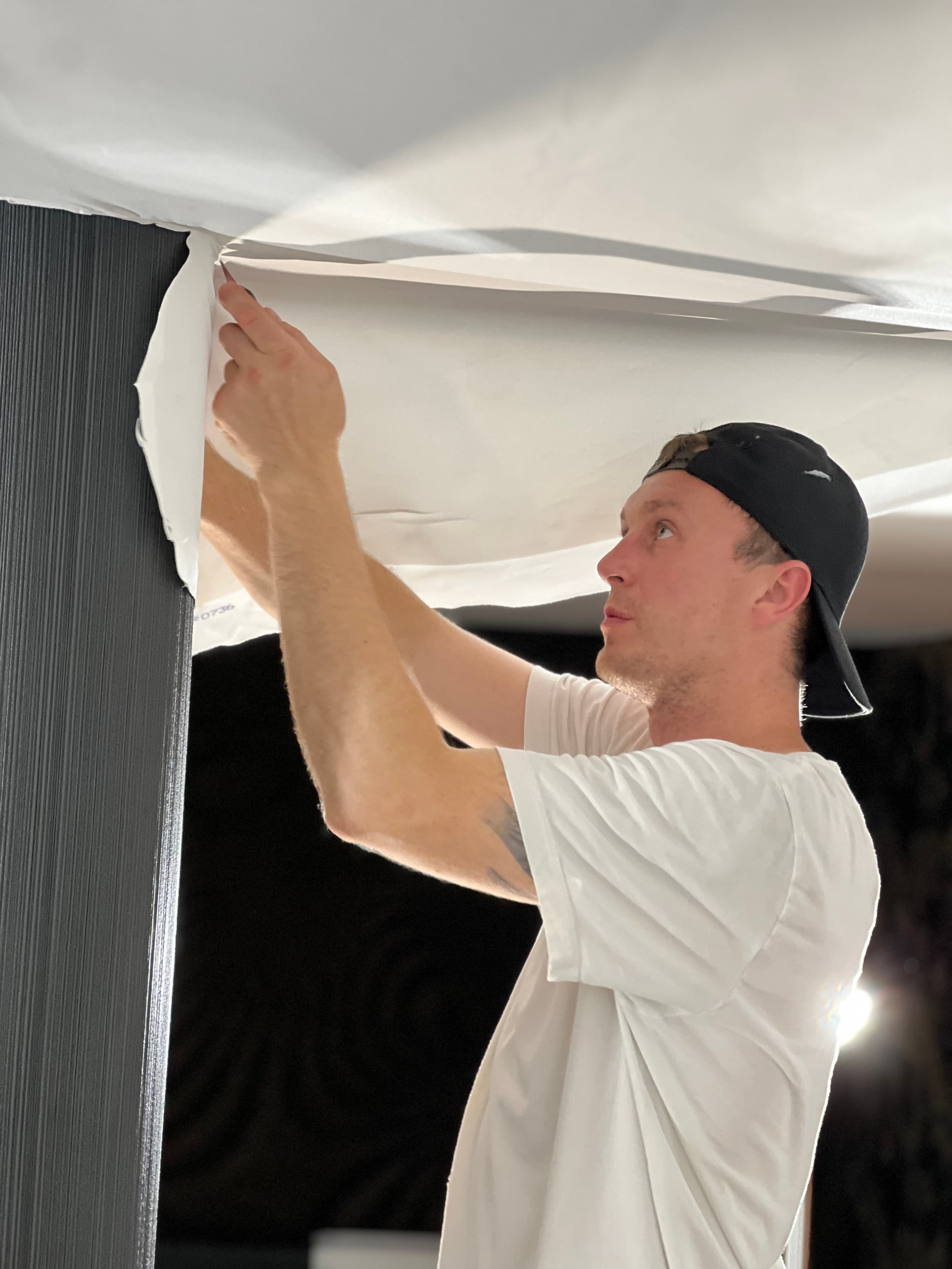A STRETCH installation partner at work